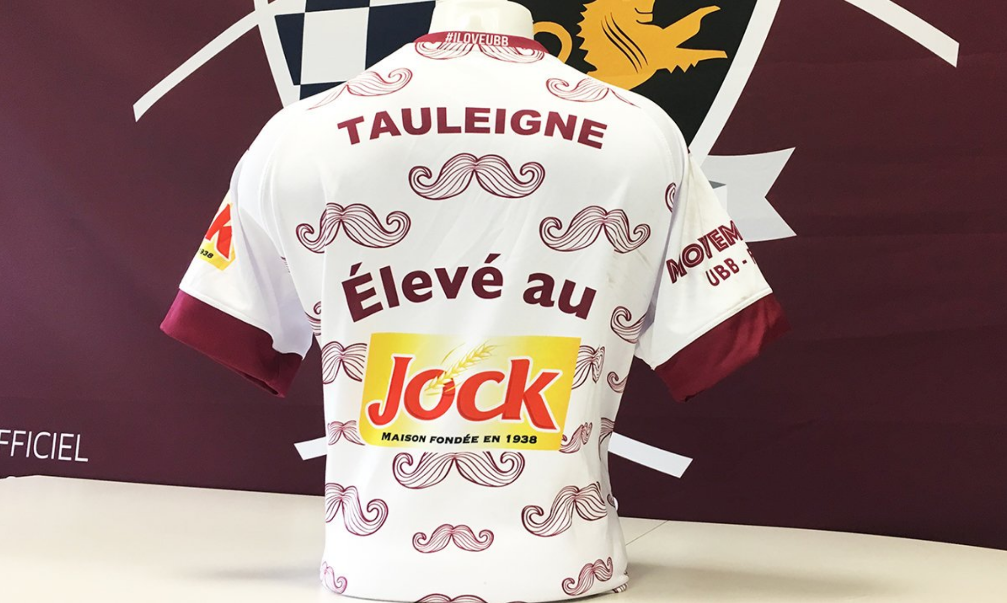 Le maillot édition 2016 de Marco Tauleigne